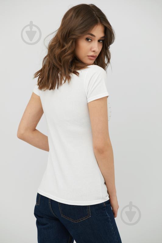 Футболка YAPPI Basic WW1028 р.XL белый - фото 3