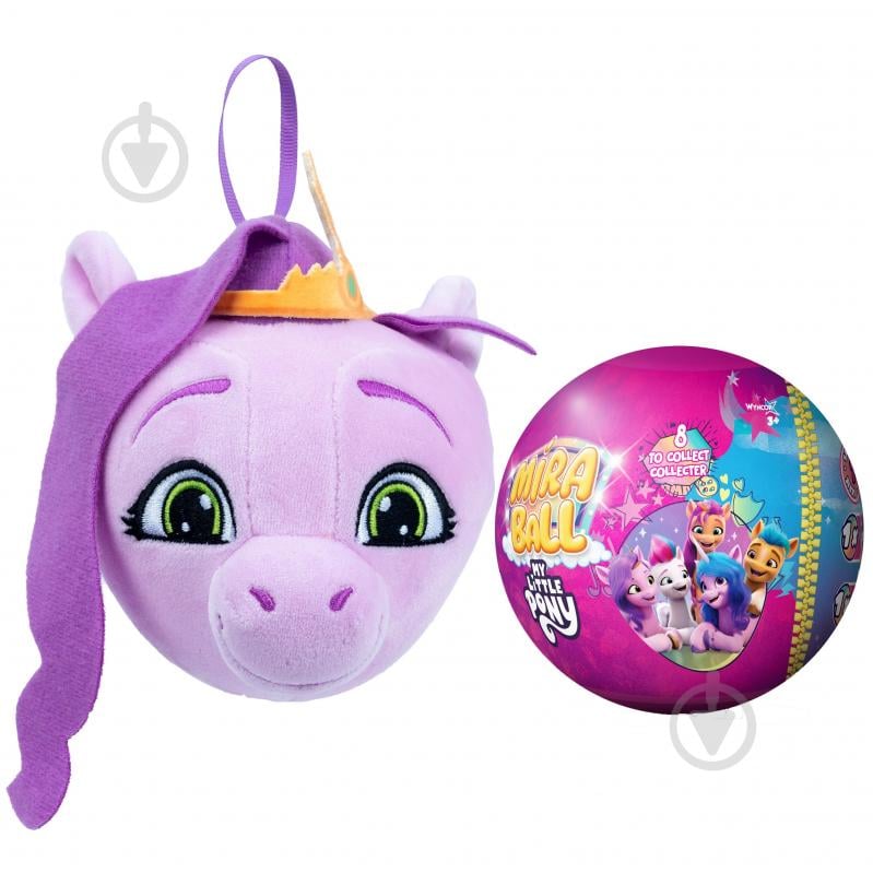 Мягкая игрушка-сюрприз MIRABALL серия My Little Pony в шаре с аксессуарами в ассортименте M14115 - фото 1 Мягкая игрушка-сюрприз MIRABALL серия My Little Pony в шаре с аксессуарами в ассортименте M14115 - фото 1