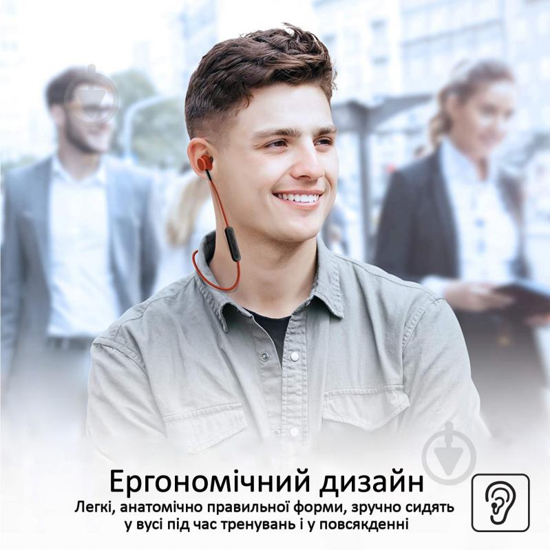 Наушники Promate Bali Bluetooth 5 (bali.maroon) - фото 4 Наушники Promate Bali Bluetooth 5 (bali.maroon) - фото 4