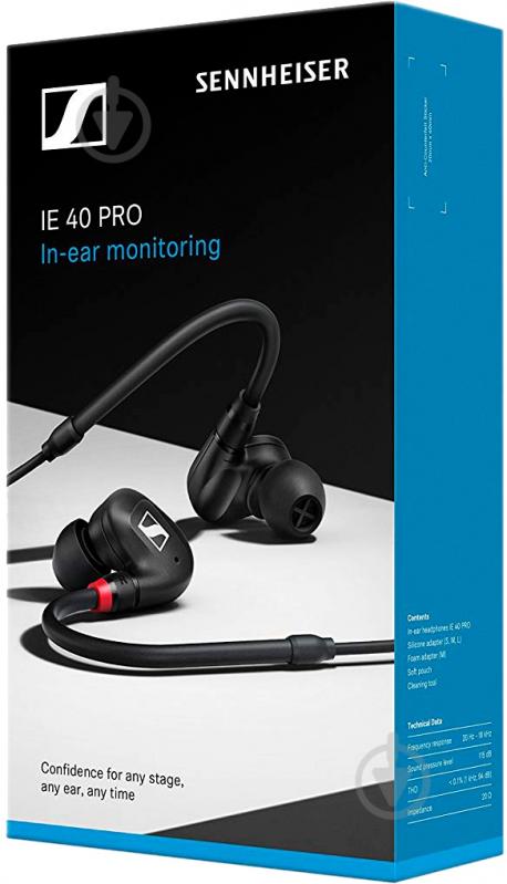 Наушники Sennheiser IE 40 PRO Clear - фото 5