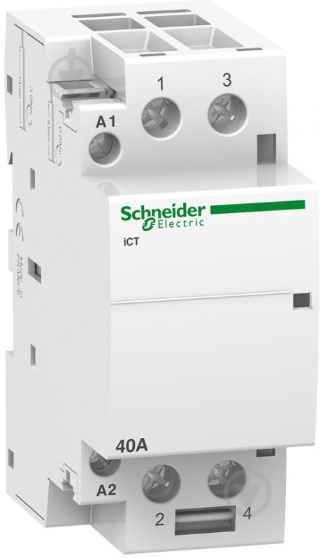 Контактор  Schneider Electric 40 A 2NO 220/240 В 50 Гц A9C20842 - фото 1