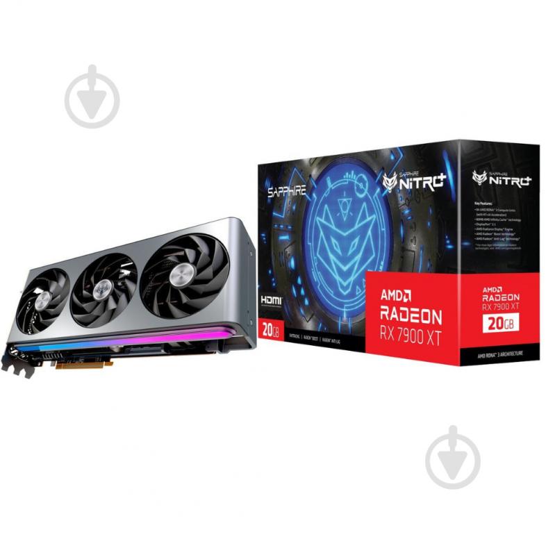 Відеокарта Sapphire Radeon RX 7900 XT 20GB GDDR6 320bit (11323-01-40G) - фото 2