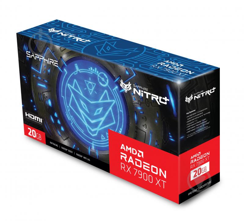 Відеокарта Sapphire Radeon RX 7900 XT 20GB GDDR6 320bit (11323-01-40G) - фото 8