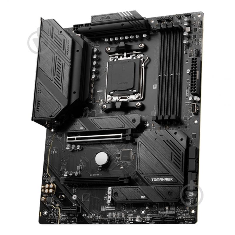 Материнська плата MSI MAG B650 TOMAHAWK WIFI (Socket AM5, AMD B650, ATX) - фото 2 Материнська плата MSI MAG B650 TOMAHAWK WIFI (Socket AM5, AMD B650, ATX) - фото 2