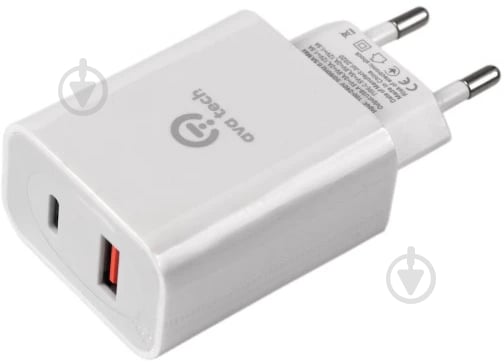 Сетевое зарядное устройство AvaTech USB+Type C PD 18W (9869201152748) - фото 1