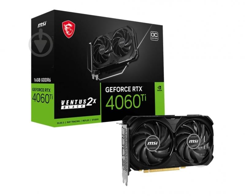 Видеокарта MSI GeForce RTX 4060 Ti 16GB GDDR6 128bit (912-V517-014) - фото 5