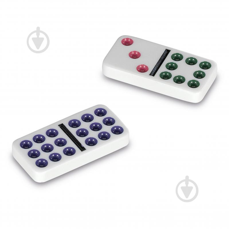 Гра настільна CAYRO "Кольорове доміно дубль 9" 247 - фото 2 Гра настільна CAYRO "Кольорове доміно дубль 9" 247 - фото 2