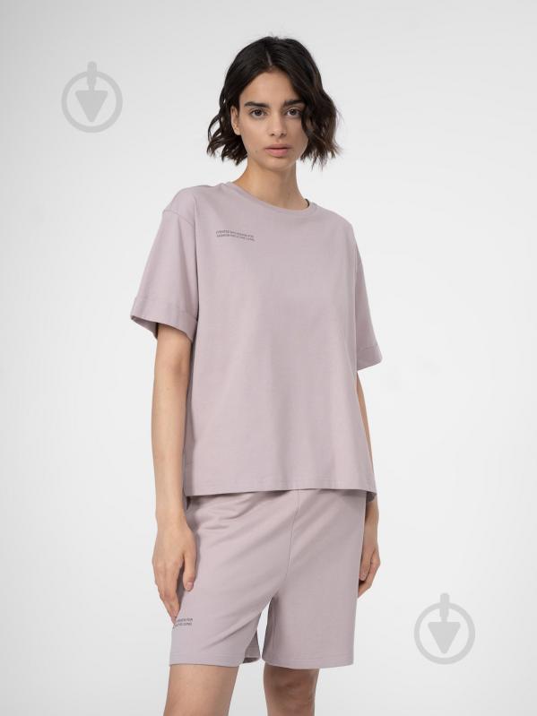 ᐉ Футболка 4F 4FSS23TTSHF336-83S р.XL бежевый • Купить в Киеве, Украине ...