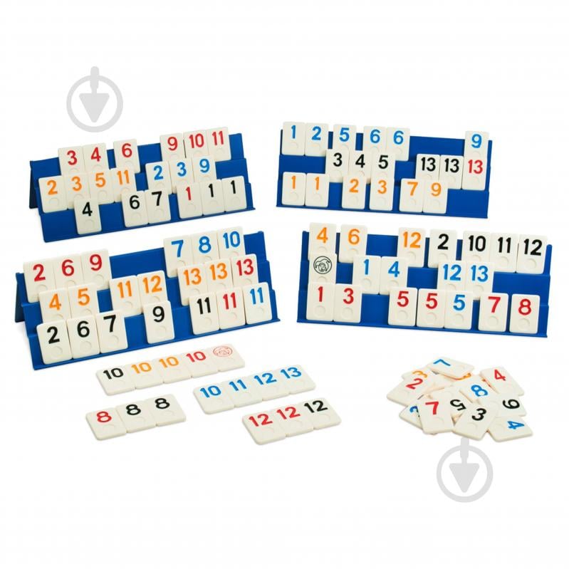 Игра настольная CAYRO "Румми классик, большие фишки в сумке" 708 - фото 2