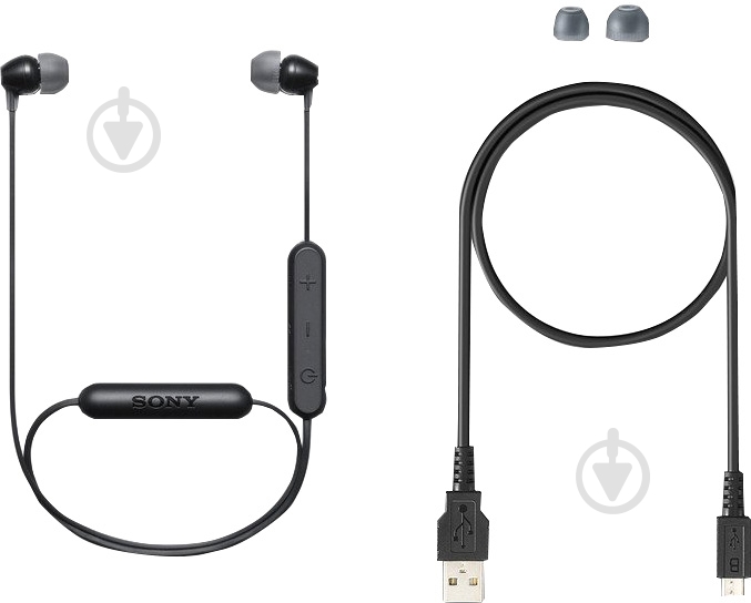 Гарнитура Sony WI-C300 black - фото 4 Гарнитура Sony WI-C300 black - фото 4