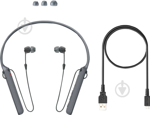 Гарнитура Sony WI-C400 black - фото 4