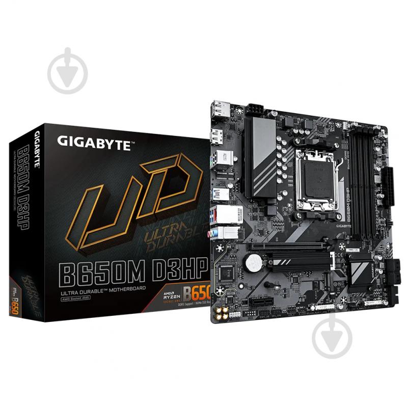 Материнська плата Gigabyte B650M D3HP (Socket AM5, AMD B650, micro ATX) - фото 4