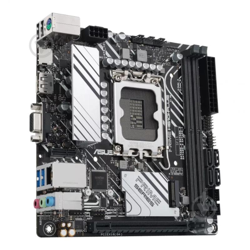 Материнская плата Asus PRIME H610I-PLUS-CSM (Socket 1700, Intel H610, mini ITX) - фото 2