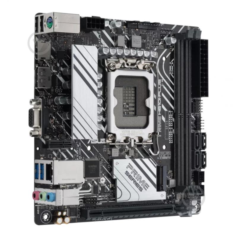 Материнская плата Asus PRIME H610I-PLUS-CSM (Socket 1700, Intel H610, mini ITX) - фото 3