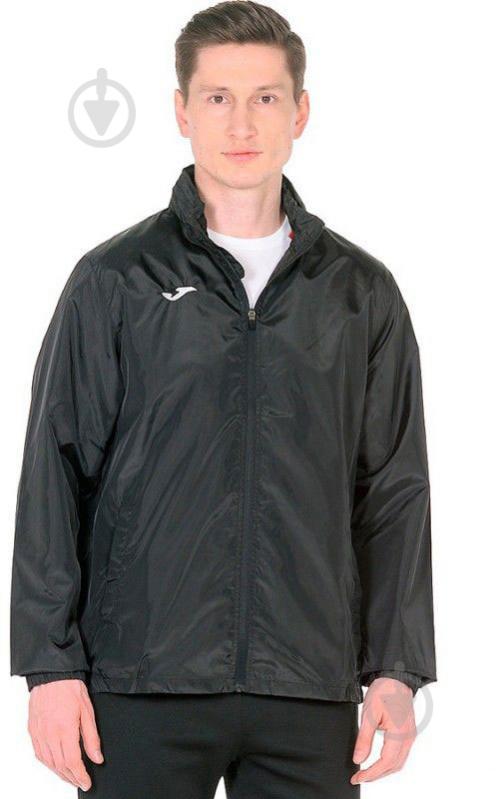 Ветровка мужская Joma RAINJACKET IRIS BLACK IRIS р.XL черная - фото 1