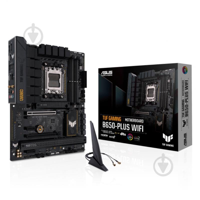 Материнская плата Asus TUF GAMING B650-PLUS WIFI (Socket AM5, AMD B650, ATX) - фото 7