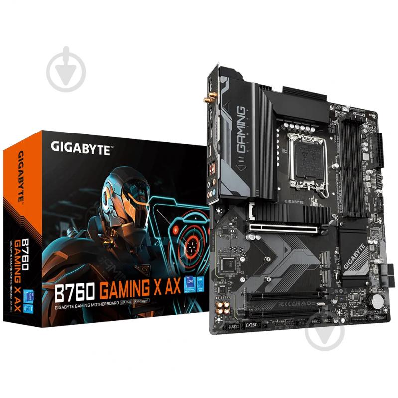 Материнська плата Gigabyte B760 GAMING X AX (Socket 1700, Intel B760, ATX) - фото 2