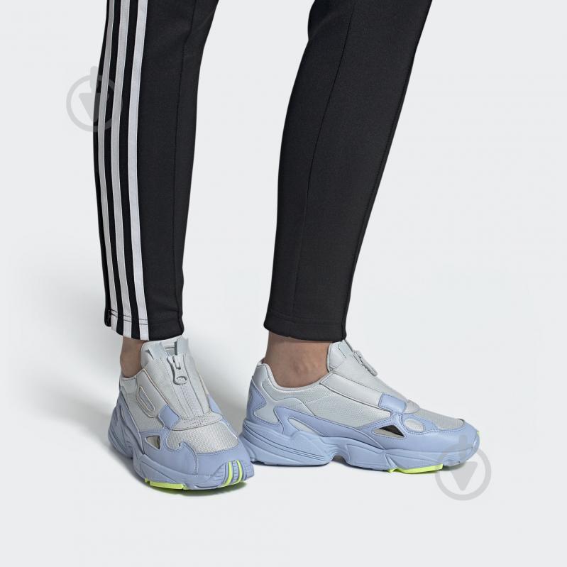 Кросівки жіночі Adidas FALCON ZIP W EF1969 р.37 1/3 сіро-блакитні - фото 11