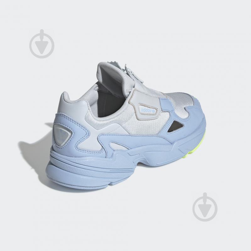 Кросівки жіночі Adidas FALCON ZIP W EF1969 р.37 1/3 сіро-блакитні - фото 5