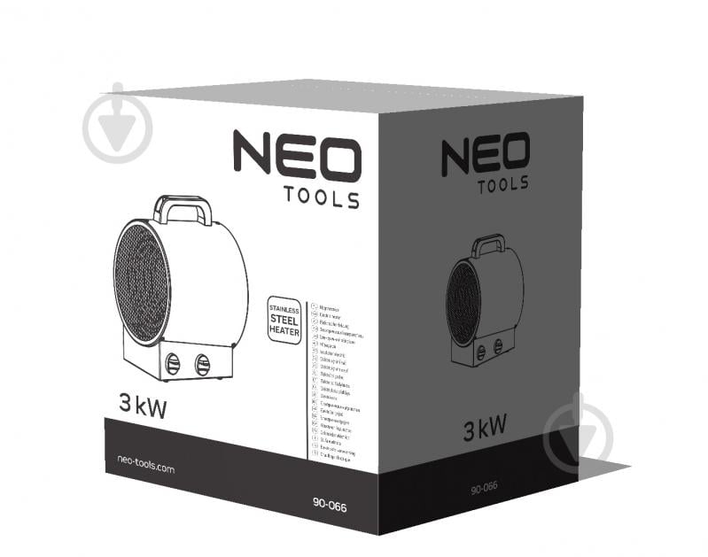 Обогреватель электрический NEO tools 90-066 3 кВт 220 В - фото 8