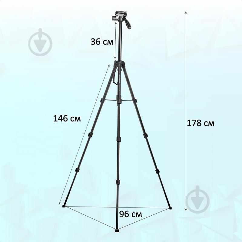 Штатив Promate Precise-180 Black - фото 7