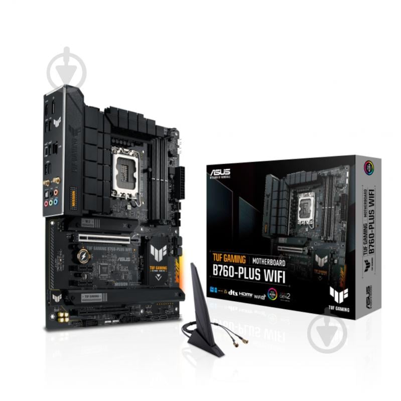 Материнская плата Asus TUF GAMING B760-PLUS WIFI (Socket 1700, Intel B760, ATX) - фото 4