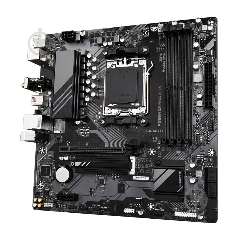 Материнская плата Gigabyte A620M GAMING X AX (Socket AM5, AMD A620, micro ATX) - фото 3