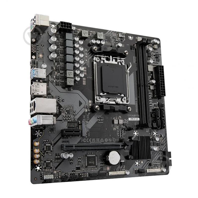 Материнская плата Gigabyte A620M H (Socket AM5, AMD A620, micro ATX) - фото 3