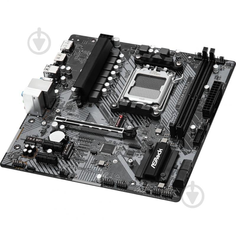 Материнская плата ASRock B650M-H/M.2+ (Socket AM5, AMD B650, micro ATX) - фото 4