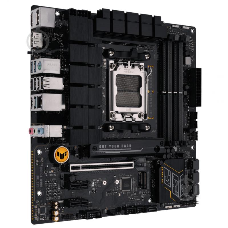 Материнська плата Asus TUF GAMING B650M-E (Socket AM5, AMD B650, micro ATX) - фото 2