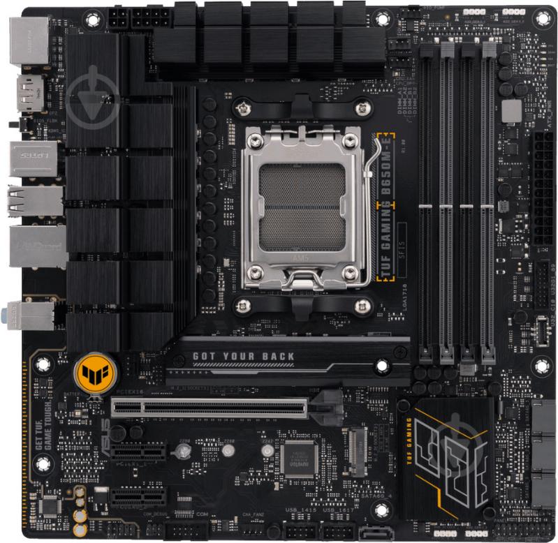 Материнська плата Asus TUF GAMING B650M-E (Socket AM5, AMD B650, micro ATX) - фото 1