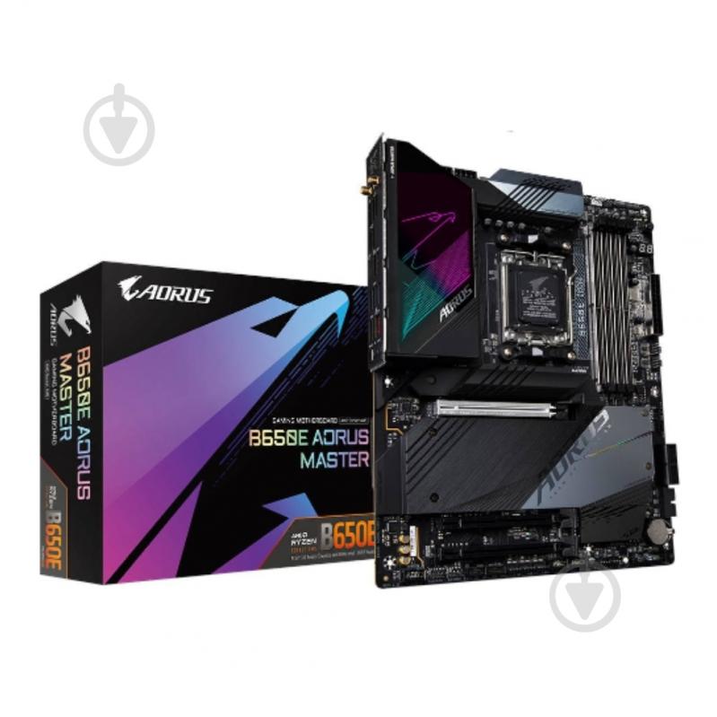 Материнская плата Gigabyte B650E AORUS MASTER (Socket AM5, AMD B650, ATX) - фото 3 Материнская плата Gigabyte B650E AORUS MASTER (Socket AM5, AMD B650, ATX) - фото 3