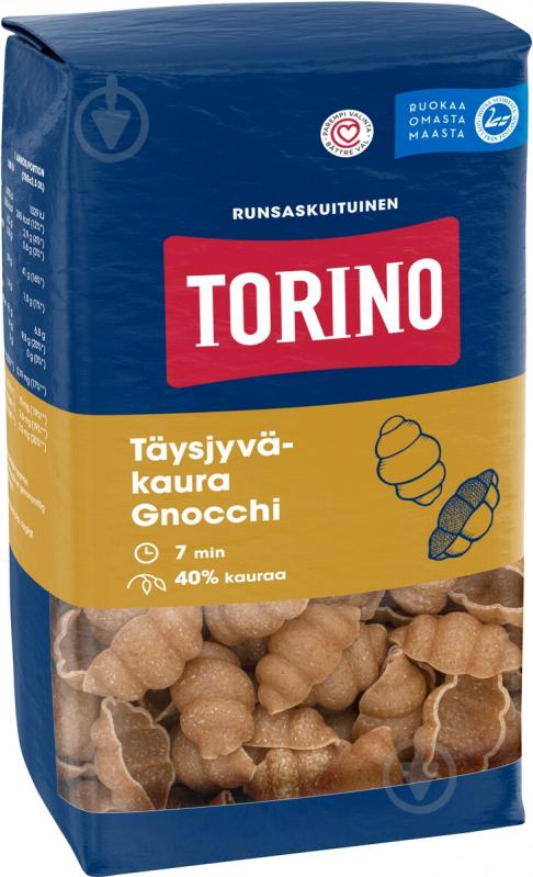 Макароны TORINO Цельнозерновые Gnocchi 400 г - фото 1