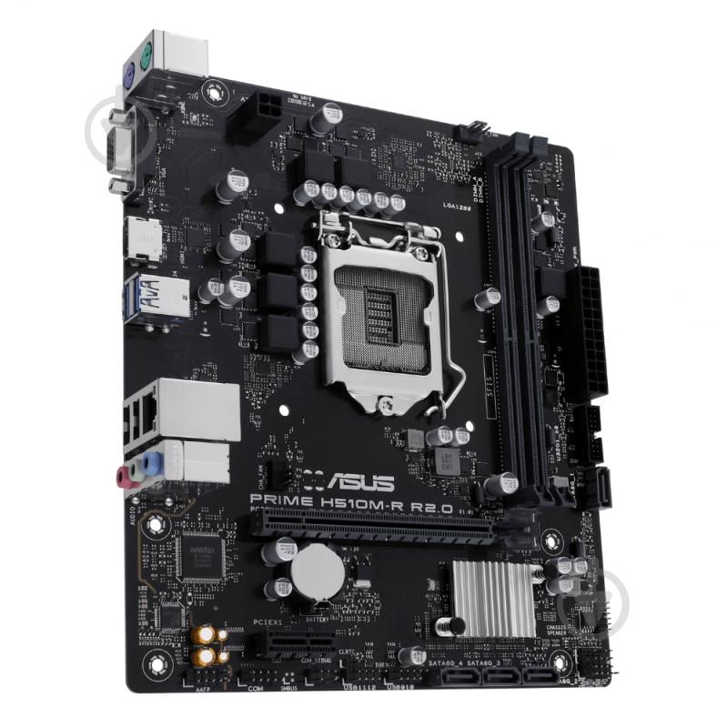 Материнська плата Asus PRIME H510M-R R2.0-SI (Socket 1200, Intel H510, micro ATX) - фото 3