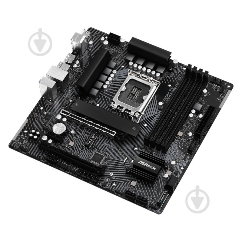 Материнська плата ASRock B760M PG LIGHTNING/D4 (Socket 1700, Intel B760, micro ATX) - фото 4 Материнська плата ASRock B760M PG LIGHTNING/D4 (Socket 1700, Intel B760, micro ATX) - фото 4