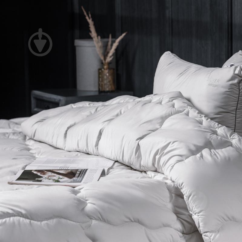 Одеяло антиаллергенное №1007 Silver Cloud Tencel (MODAL) зима 200x220 см MirSon серебряный - фото 4 Одеяло антиаллергенное №1007 Silver Cloud Tencel (MODAL) зима 200x220 см MirSon серебряный - фото 4