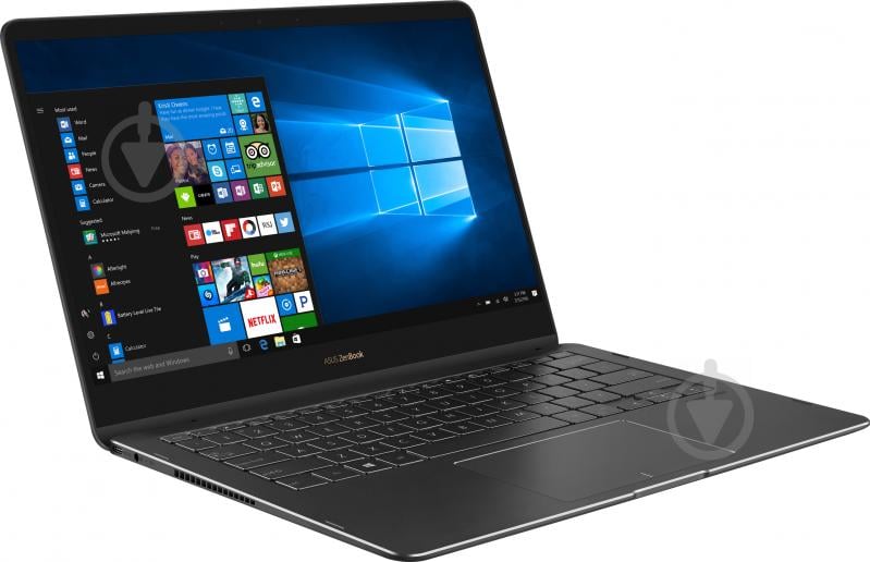 Ноутбук Asus ZenBook Flip S UX370UA-C4197R 13.3" (90NB0EN2-M04610) smoky grey - фото 2