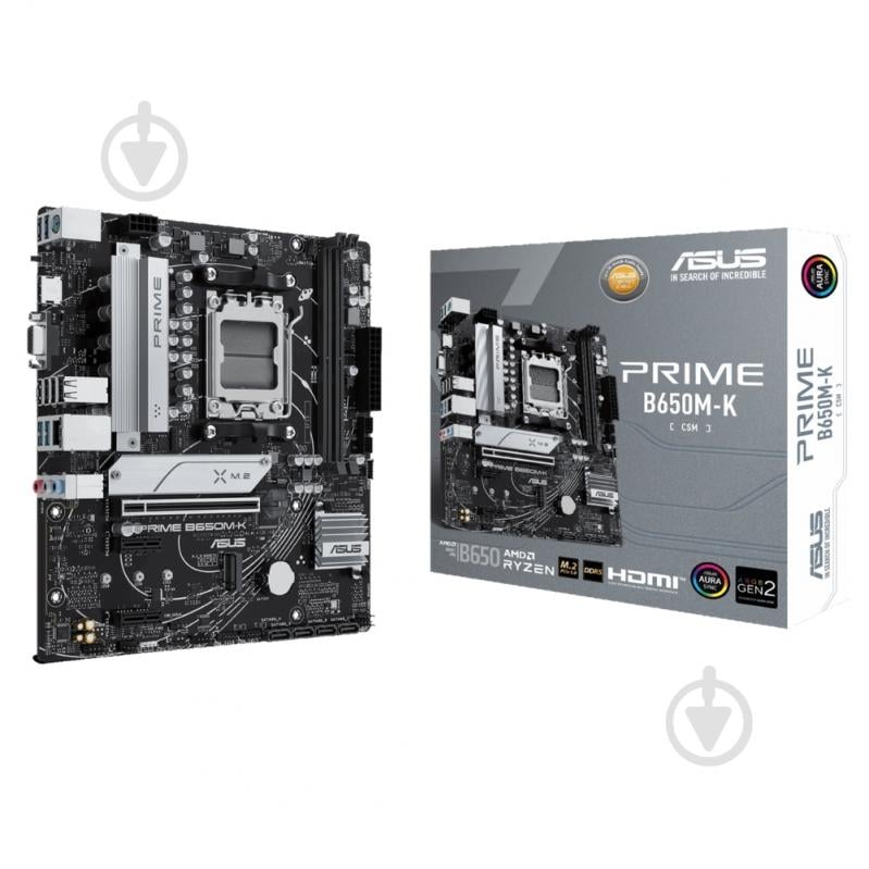 Материнська плата Asus PRIME B650M-K (Socket AM5, AMD B650, micro ATX) - фото 5