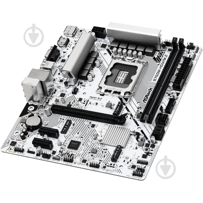 Материнська плата ASRock B760M-HDV/M.2 (Socket 1700, Intel B760, micro ATX) - фото 3