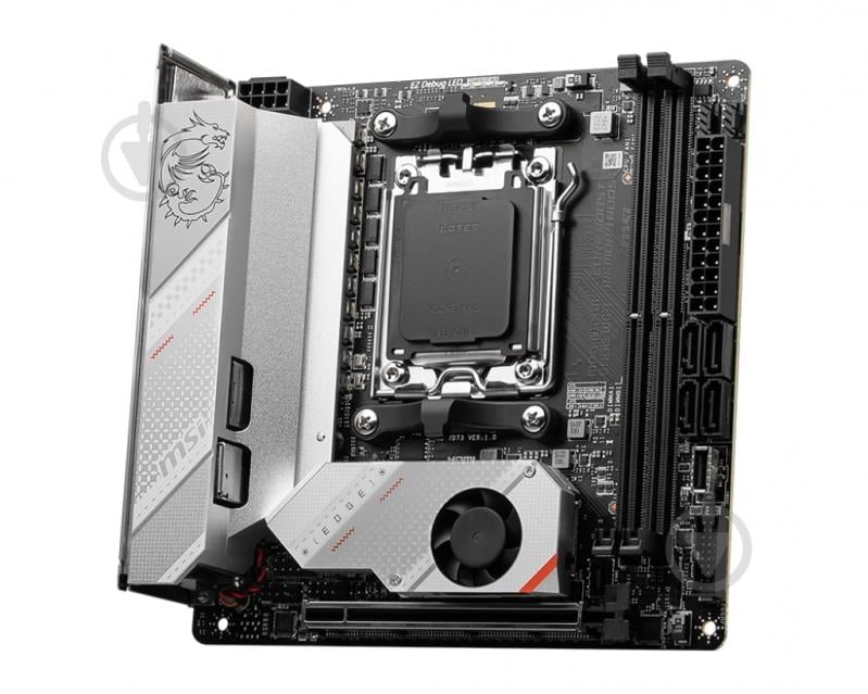 Материнская плата MSI 911-7D73-001 (Socket AM5, AMD B650, mini ITX) - фото 2