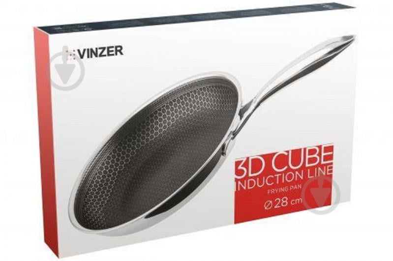 Сковорода Vinzer 3D Cube Induction 28 см 50403 - фото 4