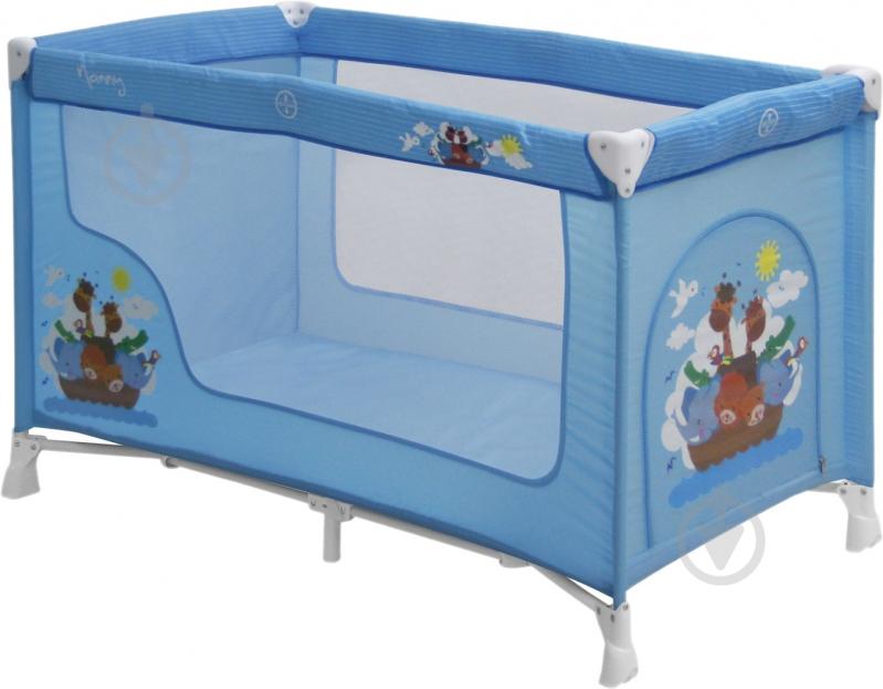 Манеж Bertoni Nanny 1L Blue adventure 18192 - фото 1