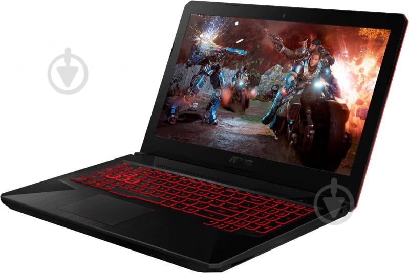 Ноутбук Asus TUF Gaming FX504GD-E4105T 15.6" (90NR00J3-M01530) black - фото 3