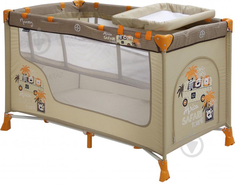 Манеж Bertoni Nanny 2L Beige safari tours 18195 - фото 1