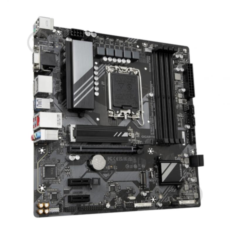 Материнская плата Gigabyte B760M DS3H (Socket 1700, Intel B760, micro ATX) - фото 2 Материнская плата Gigabyte B760M DS3H (Socket 1700, Intel B760, micro ATX) - фото 2