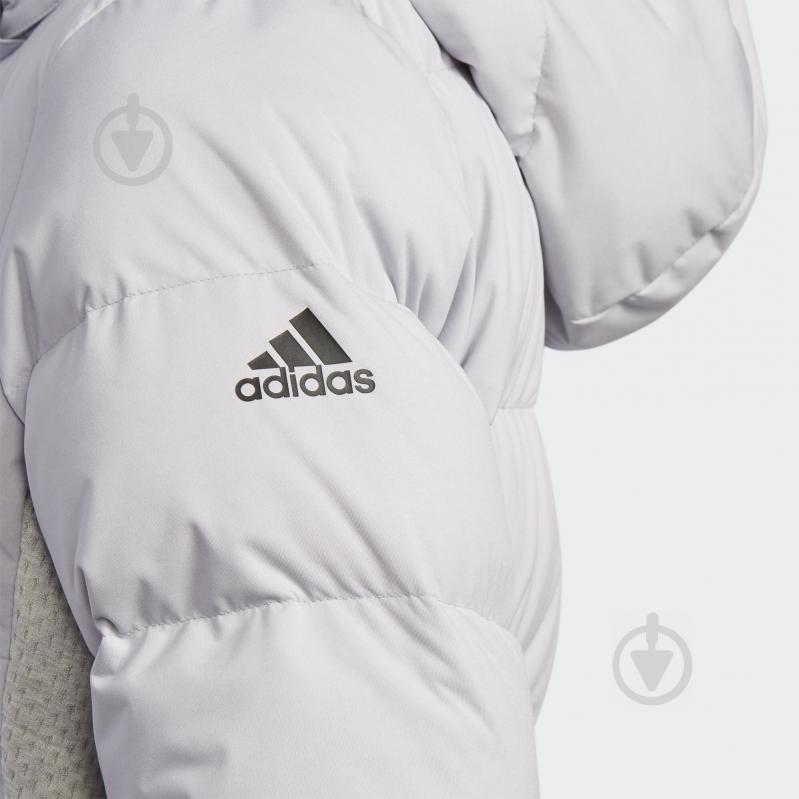 Пуховик Adidas YG J LONG DOWN EH4175 сірий - фото 4