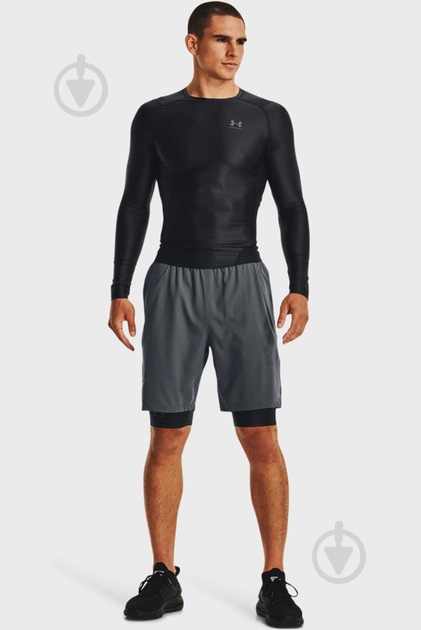 Футболка с длинным рукавом Under Armour Iso-Chill Compression 1365227-002 р.L черный - фото 6