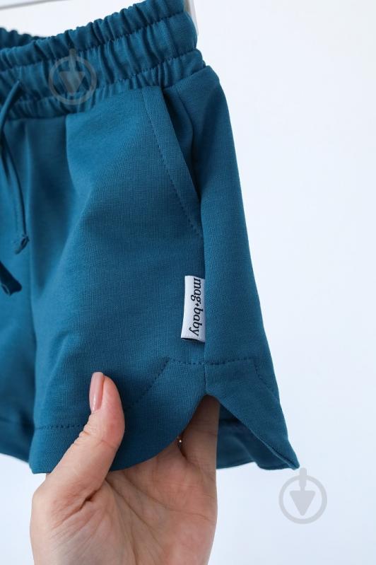 Шорты MagBaby Lilian 132790 р. 104 (3-4 роки) сапфировый - фото 2 Шорты MagBaby Lilian 132790 р. 104 (3-4 роки) сапфировый - фото 2