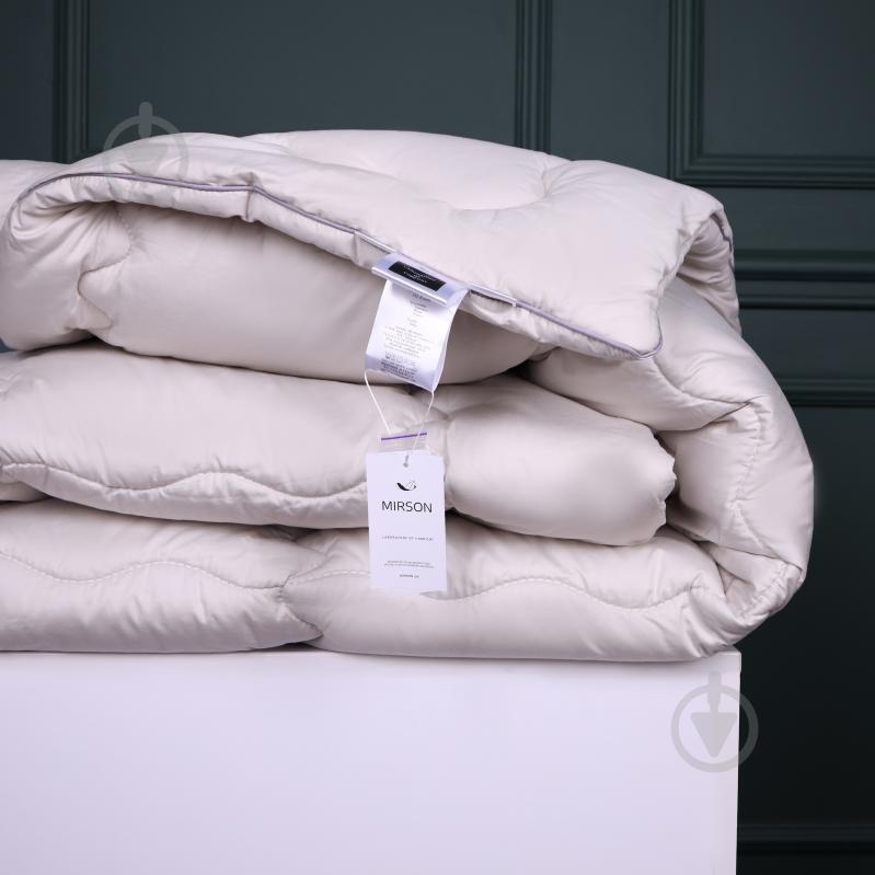 Одеяло антиаллергенное №1002 Silver Cloud EcoSilk демисезон 200x220 см MirSon серебряный - фото 5 Одеяло антиаллергенное №1002 Silver Cloud EcoSilk демисезон 200x220 см MirSon серебряный - фото 5