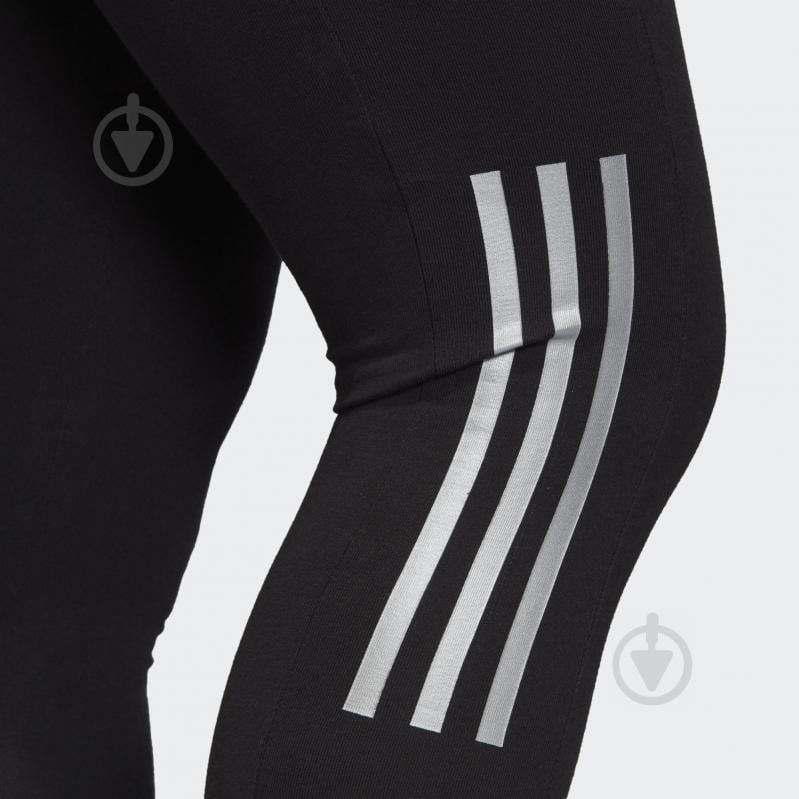 Лосины Adidas W MO Cool Tight EH6465 р.XS черный - фото 9